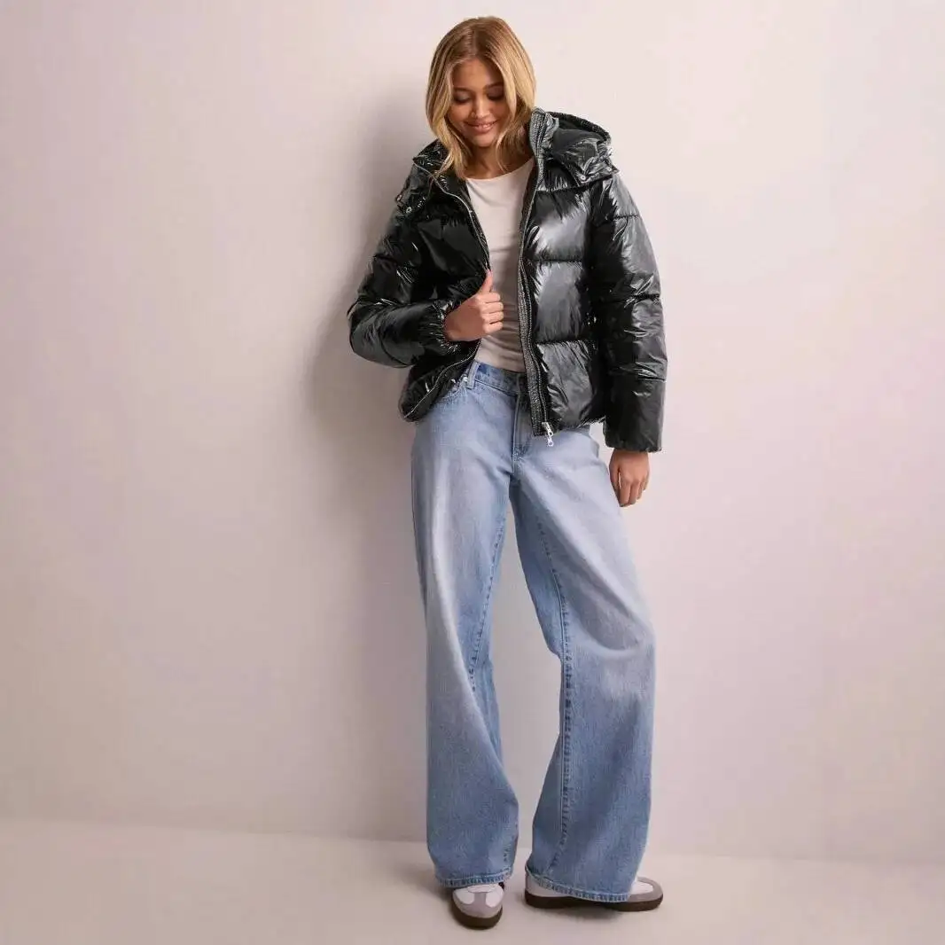 جديد عارضة الرياضة مقنعين مع سستة كليب الخريف والشتاء الملابس النسائية معطف سترة قطن