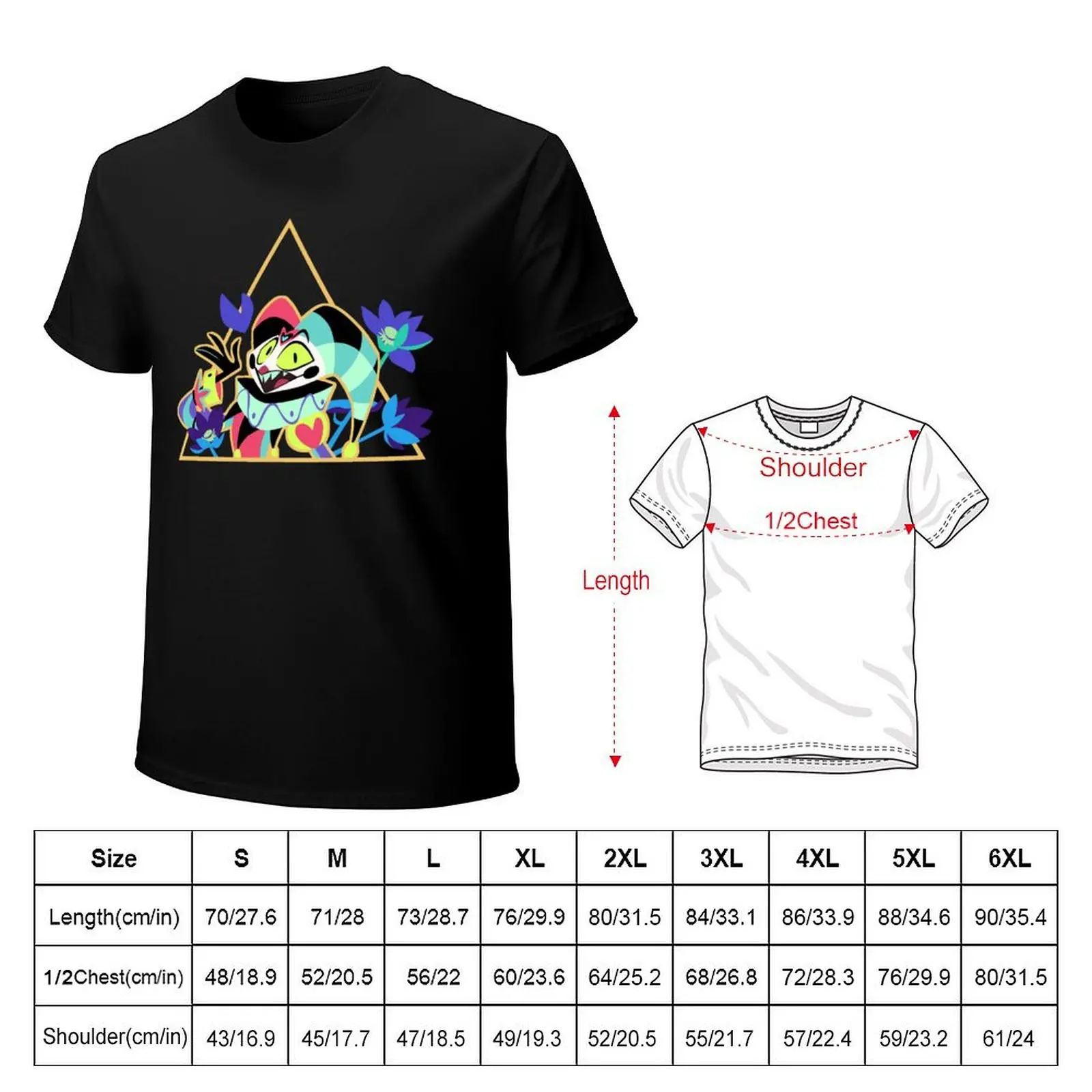 Helluva Boss - Pride Fizzarolli T-Shirt Urban Casual Loose Fit Tee
