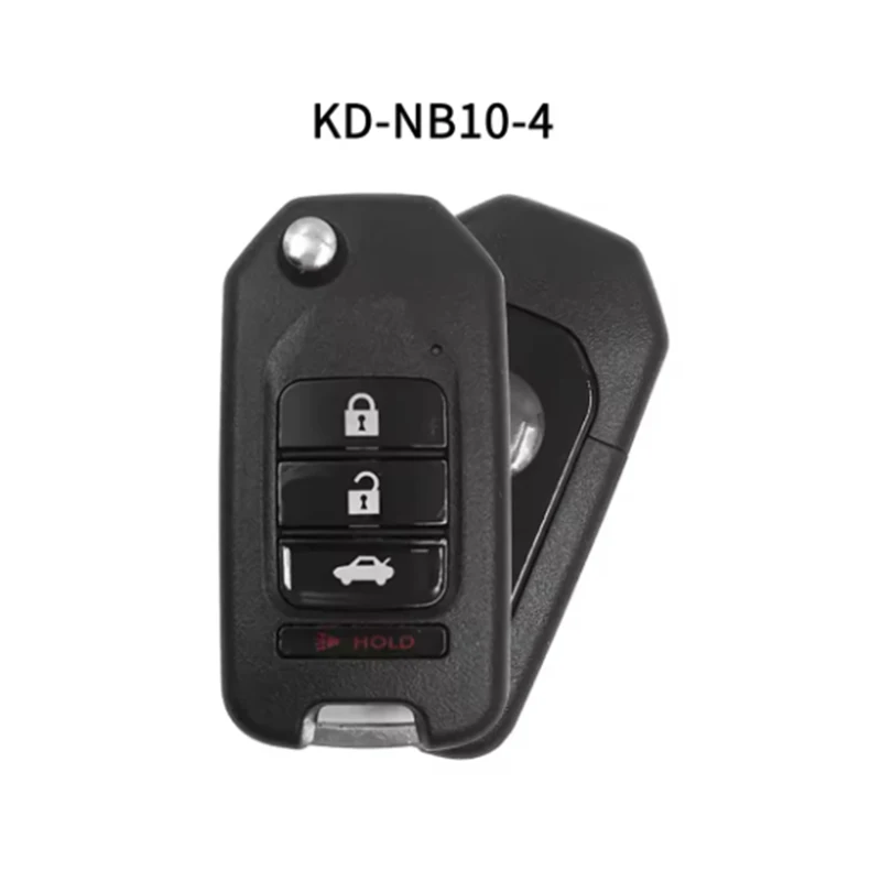 5 PIECES KEYDIY NB10-4 KD Remote Control Car Key Universal 4 Button NB Series for Honda Style for KD900/KD-X2 KD MINI