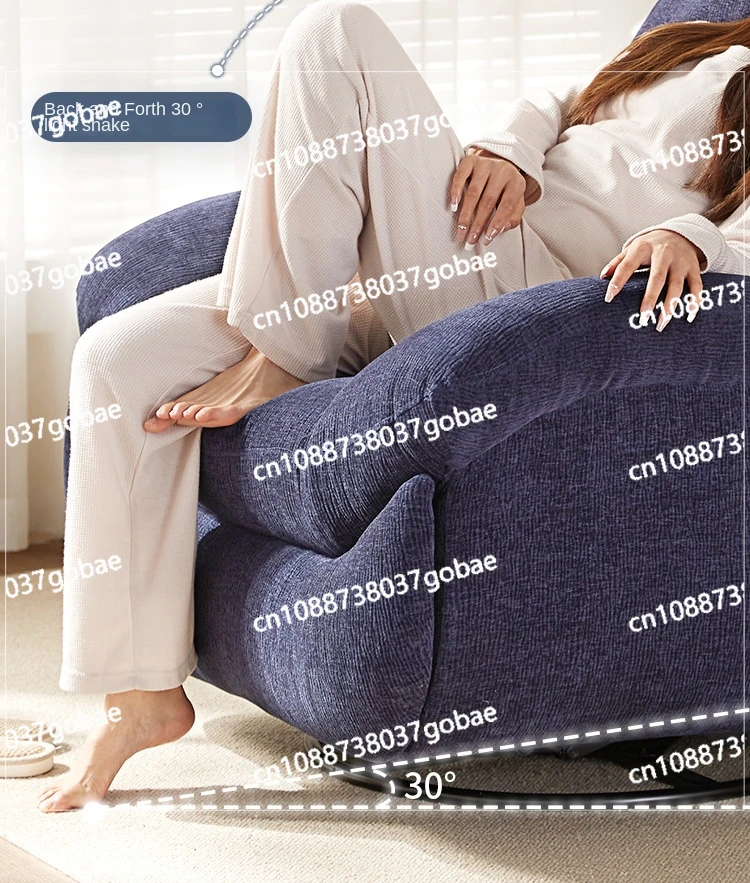 ZC Electric Multi-Functional First-Class Space Massage Armchair Rotating Lazy Sofa