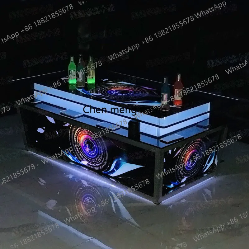 Coffee table, nightclub box special audio-visual room bar table custom factory direct sales