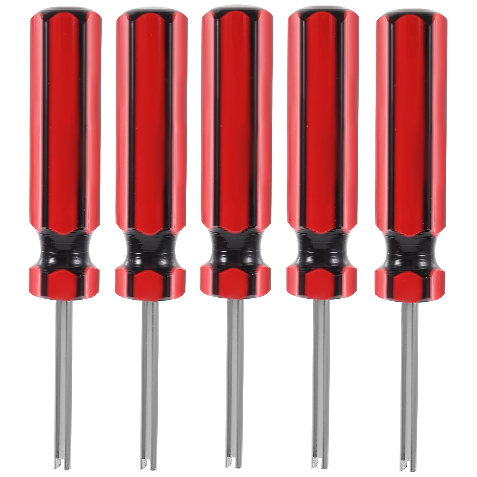 

5Pcs Tire Valve Stem Removal Tool Set Sturdy 45 Steel Car Bike Truck Repair Auto Tire Disassembly Installation Tools