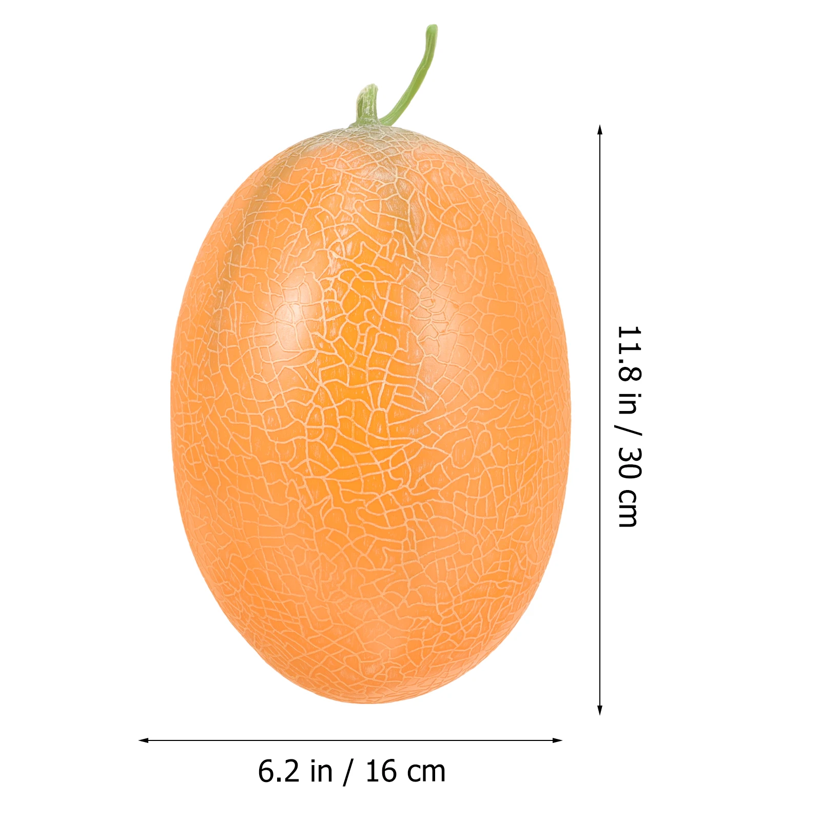 

Simulated Cantaloupe Decoration Artificial Realistic Fake Fruit Simulation for