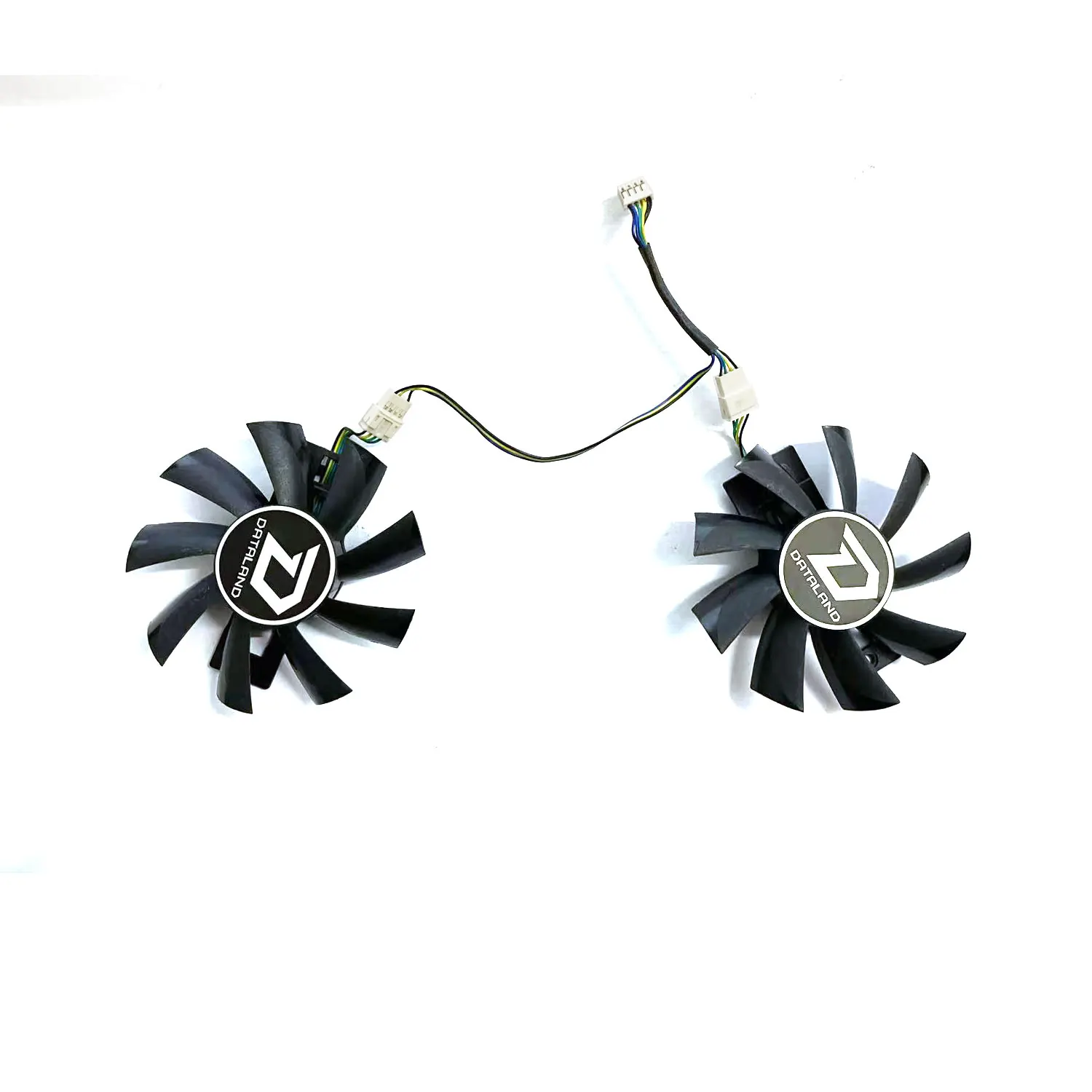 for Powercolor Radeon Rode Dragon Rx 570 Dubbele Grafische Kaart Koelventilator 87MM 4PIN GA92B2U GA92S2U RX570 GPU Fan view 3