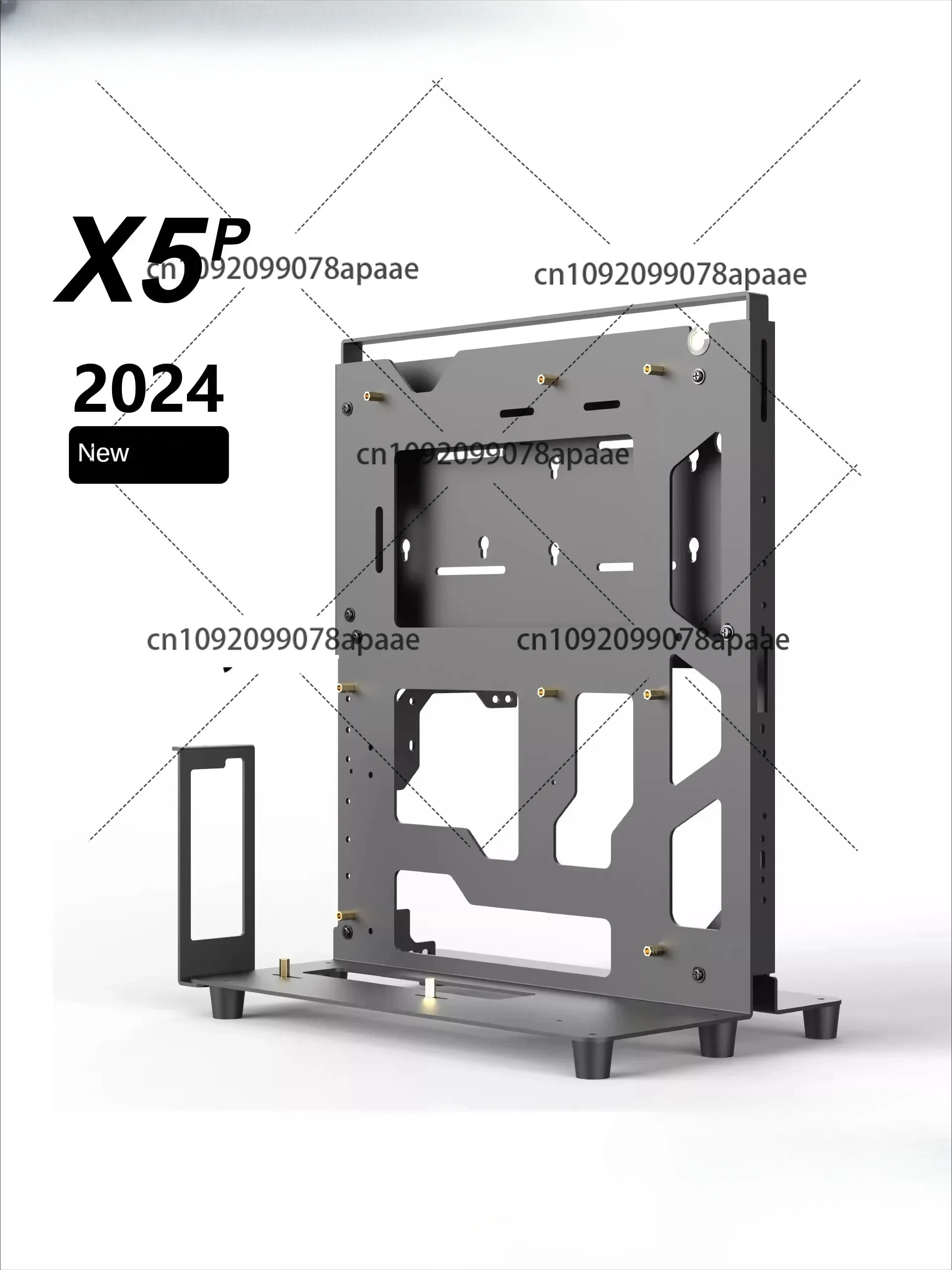 X5P 2024 حافظة كمبيوتر مكتبي ATX حافظة كمبيوتر مفتوحة،