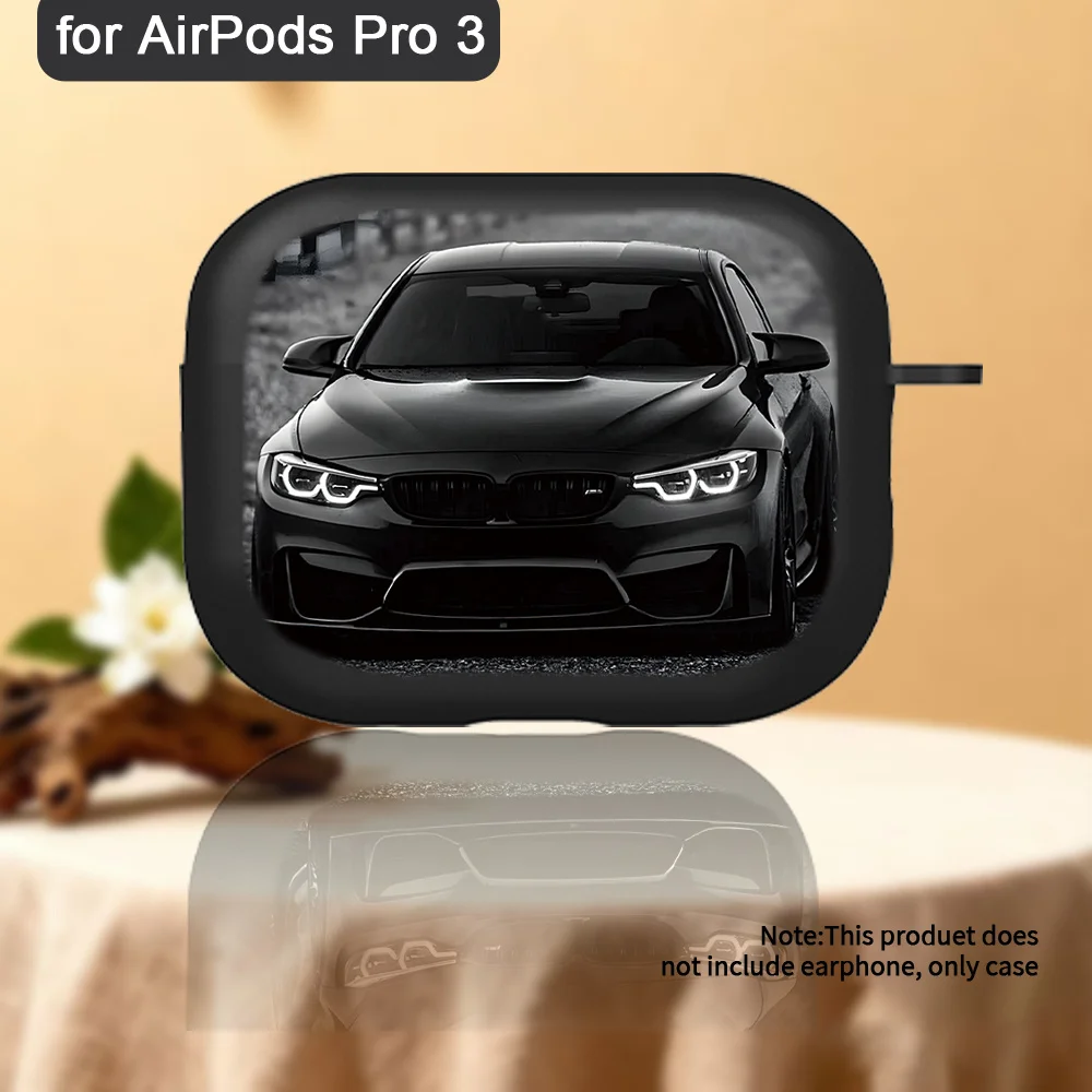 Car printed pattern headphone cover for AirPods Pro2/Pro3/Pro anti drop headphone cover for AirPods 4/3/1/2 shock-absorbing