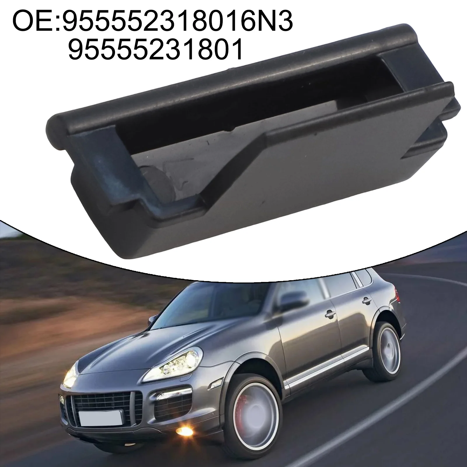 

Replacement 95555231801 Sunglass Holder Switch Button For Porsche For Cayenne 2003-2010 Interior Accessory