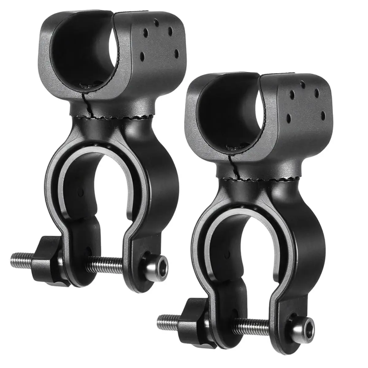 【TODAY-BUY】~@ 2 Pcs Cane Holder for Walker Wheelchair Walker Universal Walking Stick Holder Accessories Walkers Attachments