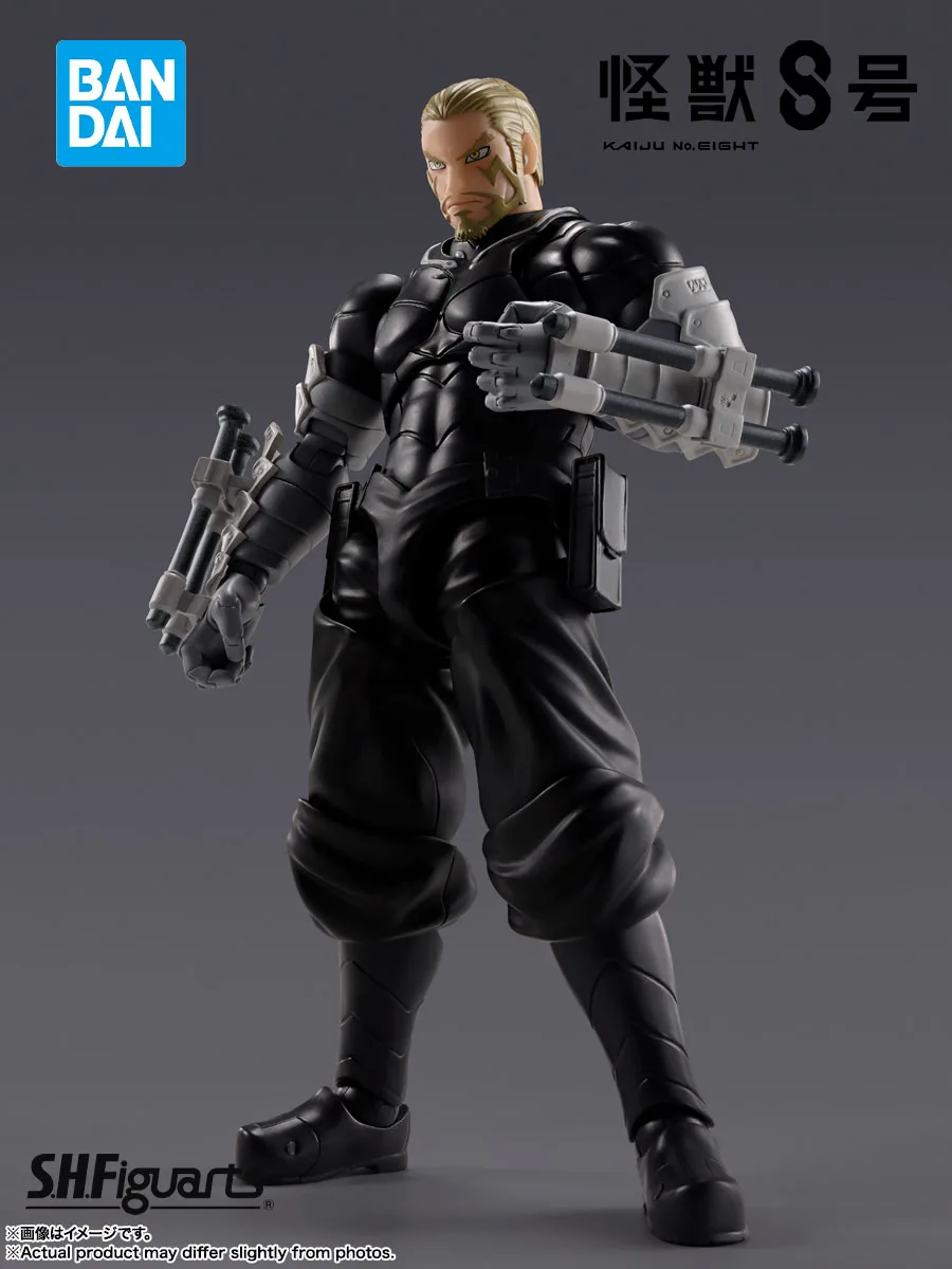 

In stock Bandai Officially Licensed Kaiju No. 8 S.H.Figuarts Isao Shinomiya Figures Anime Model Genuine Boxed Toy Gift