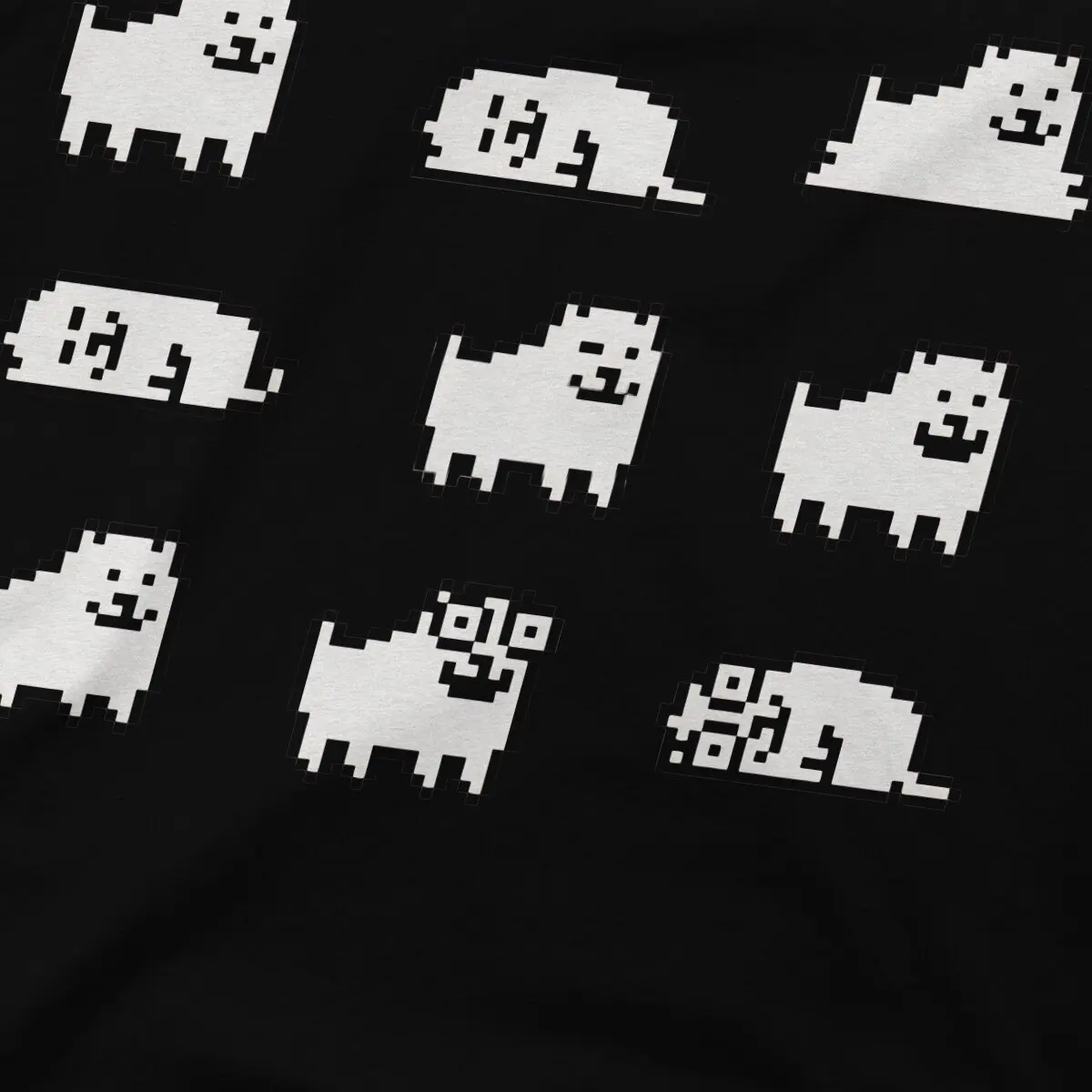 Annoying Dog Newest Polyester TShirts Undertale Male Style Streetwear T Shirt O Neck