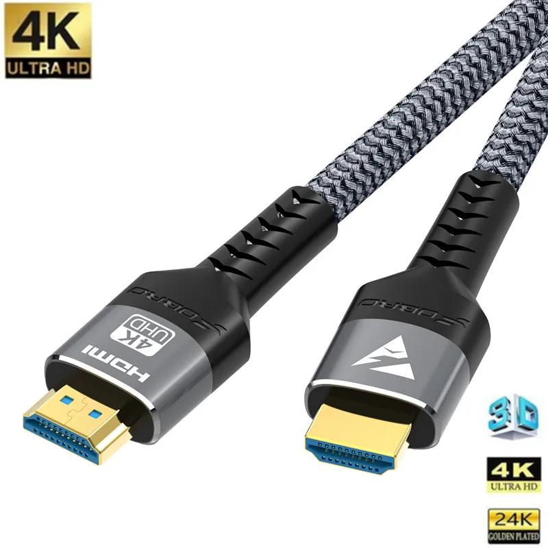 8K HDMI 2.1 Compatible Cable Splitter 4K@120Hz 8K@60Hz 48Gbps Adapter For PS4 PS5 RTX 3080 eARC HDR Video Cable PC Laptop TV Box