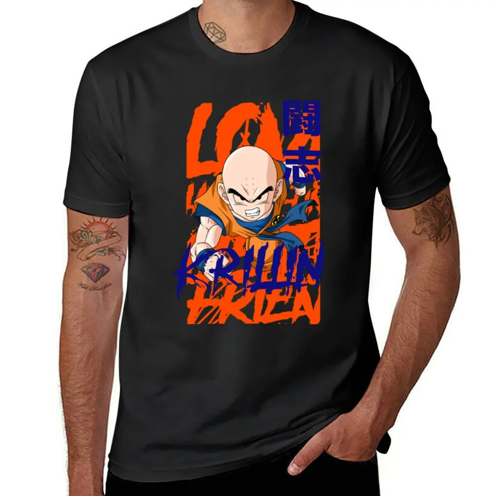 classic krillin T-Shirt man clothes for a boy summer clothes mens t shirts pack