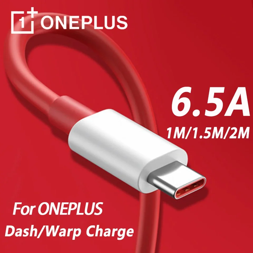 65 Вт для Oneplus 9 9R Nord 2 N10 CE 5G Warp Charge Type-C Dash Cable 6.5A Быстрая зарядка One Plus 8 7 Pro 7 t 7 T 6t 9RT Warp Charger