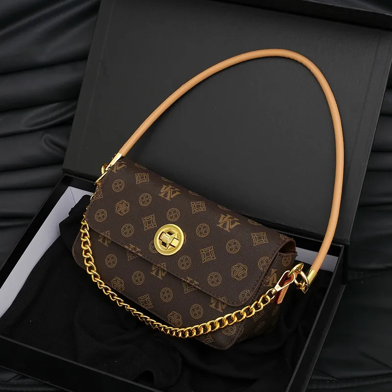 

Элегантная женская сумка, кожаная сумка через плечо, роскошный бренд, известный дизайнер, женские сумки, классический популярный стиль