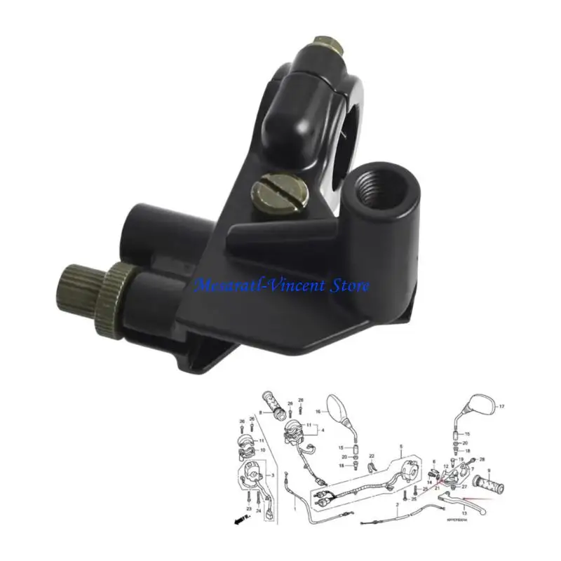 A70F Clutch Lever Bracket with 300kg Load Capacity For CBR125R JC34 JC39 JC50 Accurate Gear Shifting in and Racing Environments