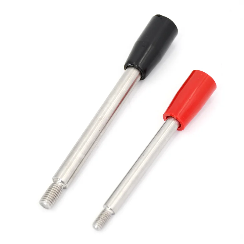 1pc Machine Tool Handle Bar 304 Stainless Steel Screw M6M8M10M12 Bench Drill Joystick Putter Double Head Screw Ball Head Rod