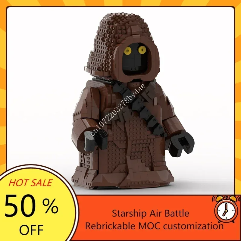 

MOC Space Battle Series Jawa Mega Figure Model Building Blocks Technology Bricks DIY Creative Assembly Collect Toys Kids Gifts