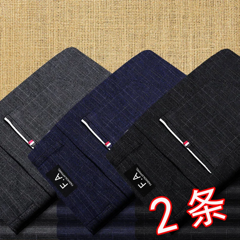 Pantaloni lunghi larghi casual da uomo per tutte le stagioni Pantaloni coreani slim dritti a tubo M primavera autunno versatili