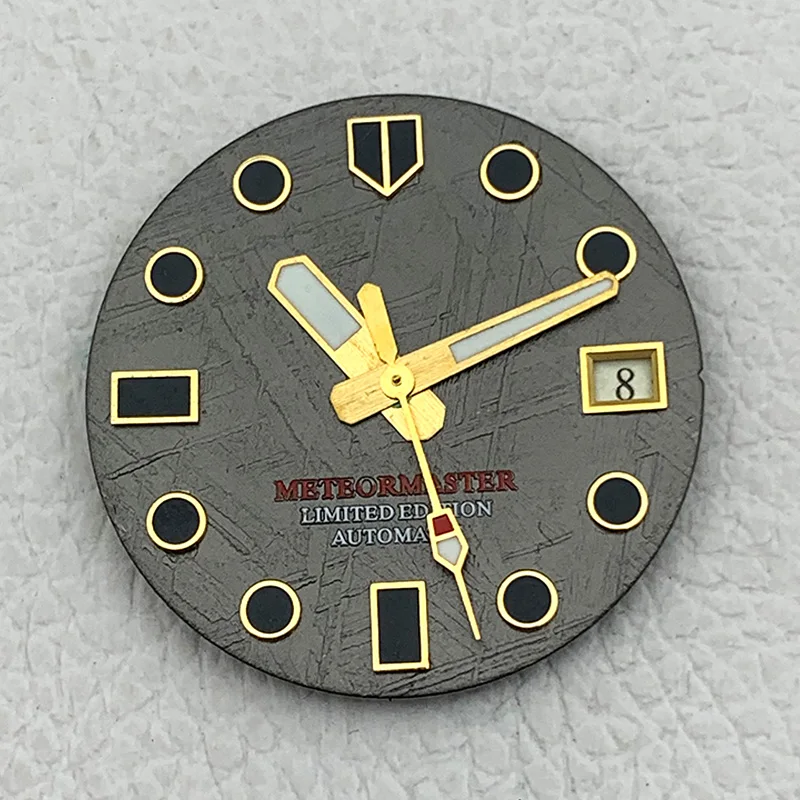 28.5 مللي متر ساعة الطلب ومجموعة اليد تناسب NH35 7S 4R حركة ل SKX007 SKX009 6105 SRPD التونة الوحش السلاحف ساعة