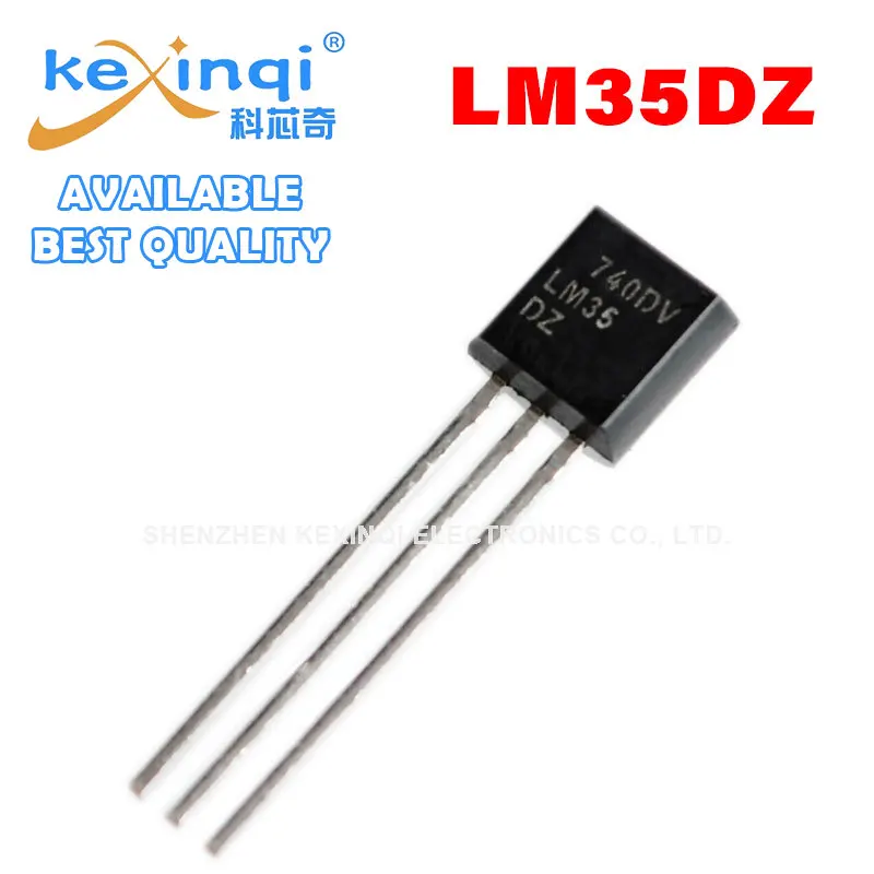 5pcs/lot LM35DZ Precision Temperature Sensor In-line TO-92 LM35 Best High Quality