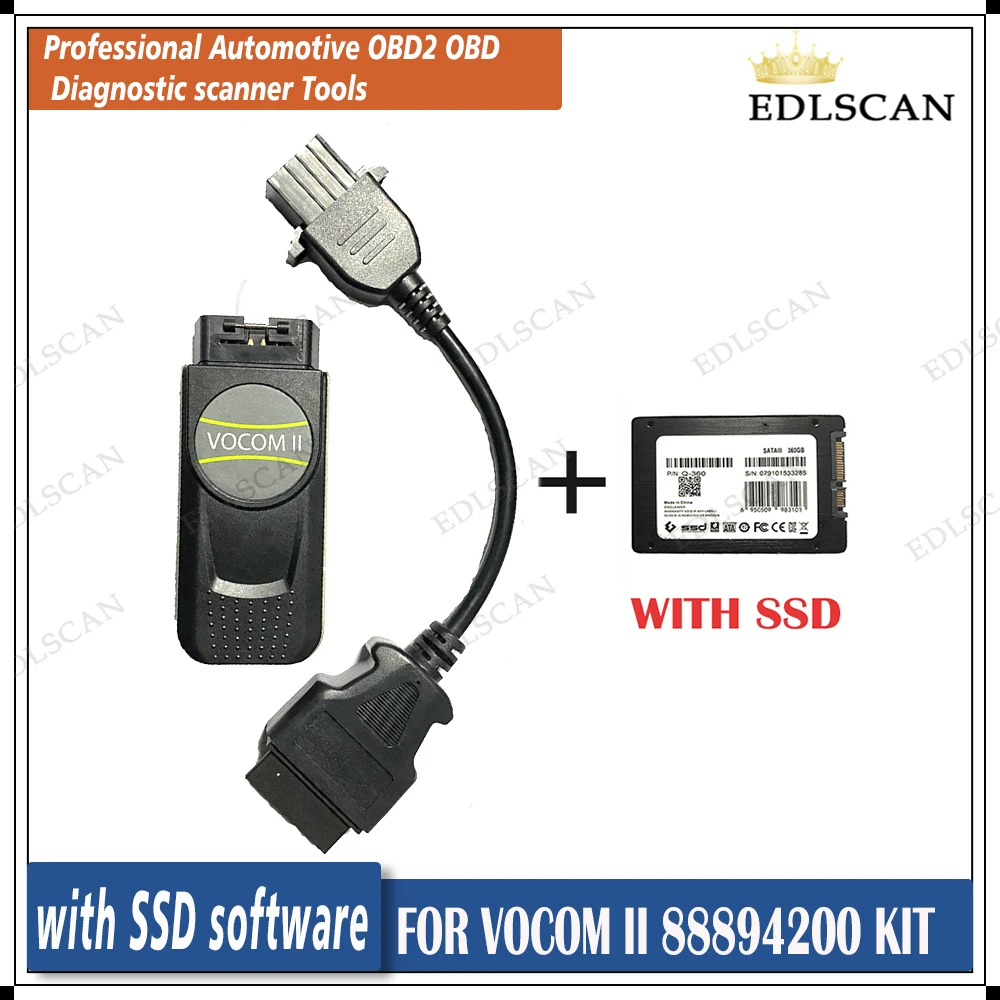 Truck Bus Construction Excavator for mini Vocom 88894200 Diagnostic Tool