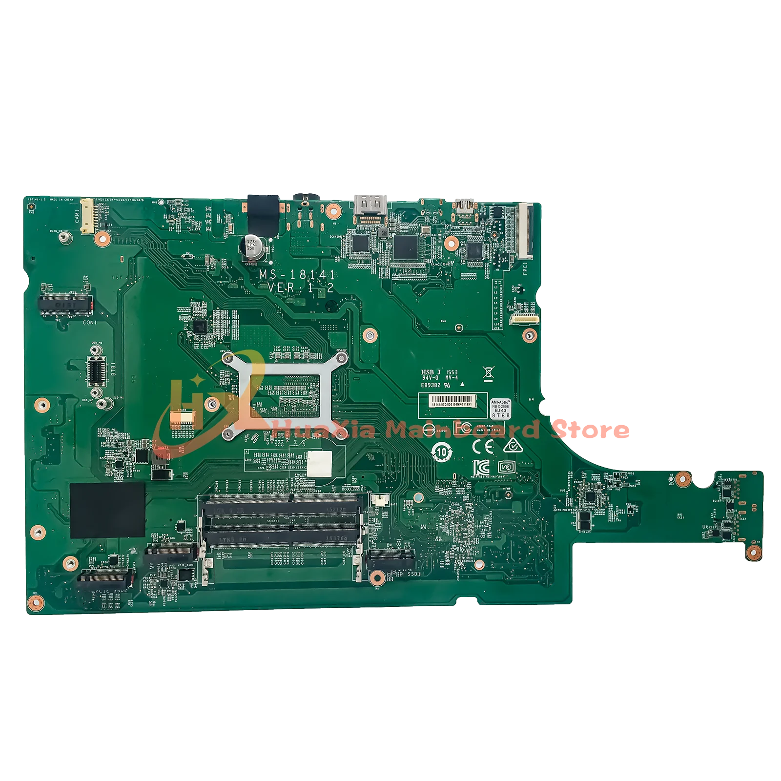 MS-18141 Laptop Motherboard For MSI MS-1814 GT80 GT82 GT80S 6QF TITAN SLI 29TH I7-6820HK Mainboard 100% Testd Fast Shipping