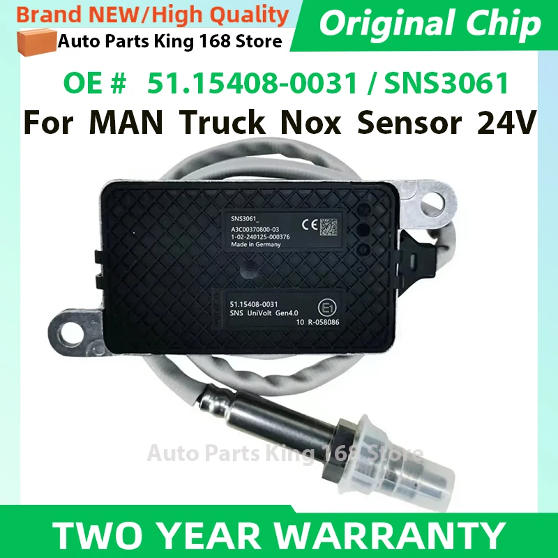 

51154080031 51.15408-0031 51.15408.0031 Nitrogen Oxygen NOx Sensor for MAN Truck A3C00370800-03