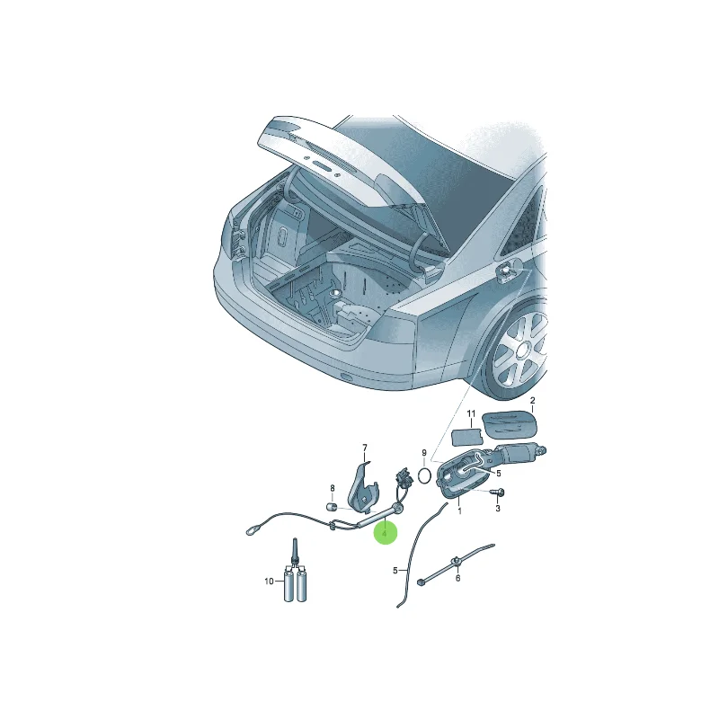 A8  S8 Execution Element Fuel tank motor 4H0810773G 4H0810773E 4H0810773F 4H0810773C 4H0810773B 4H0810773A