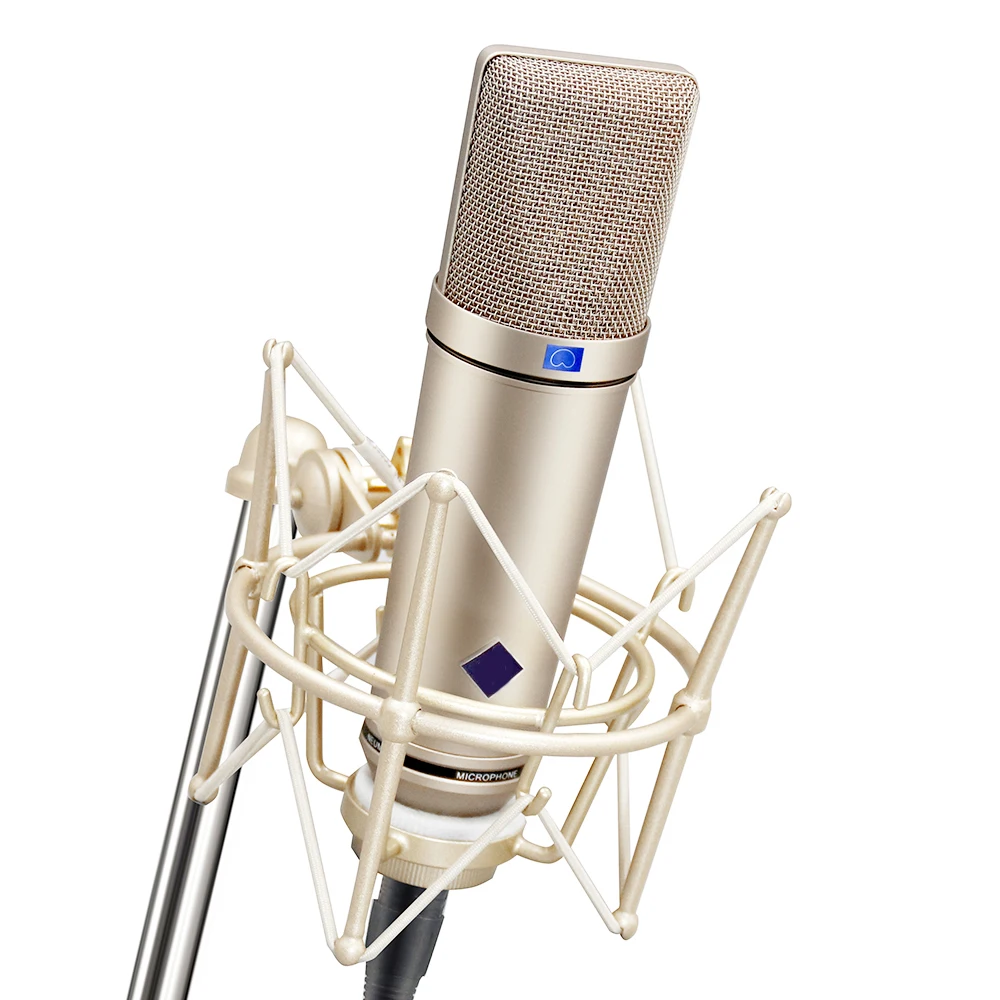 High Quality U87 Portable Studio Condenser Microphone for Sound Recording and Voice Over Crystal Clear Performance