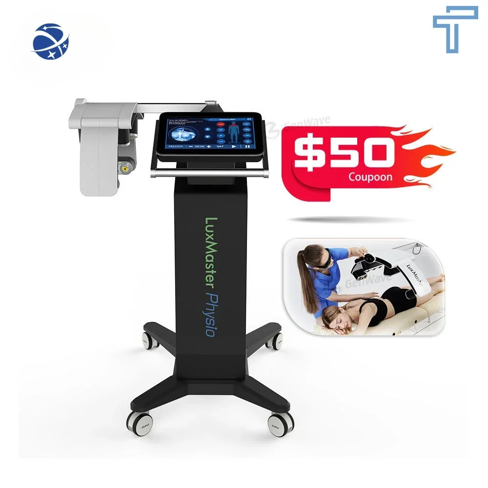 Professional Cold Laser Therapy Device 635nm 405nm LuxMaster Physio For Pain Relief Cold Red Light Therapy Device Lllt