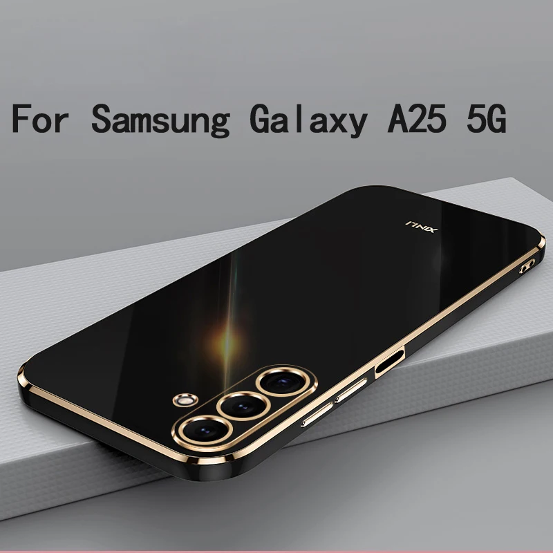 

For Samsung Galaxy A25 5G Case Soft TPU Case For Samsung Galaxy A25 5G Anti-fingerprint Camera Protection Cover