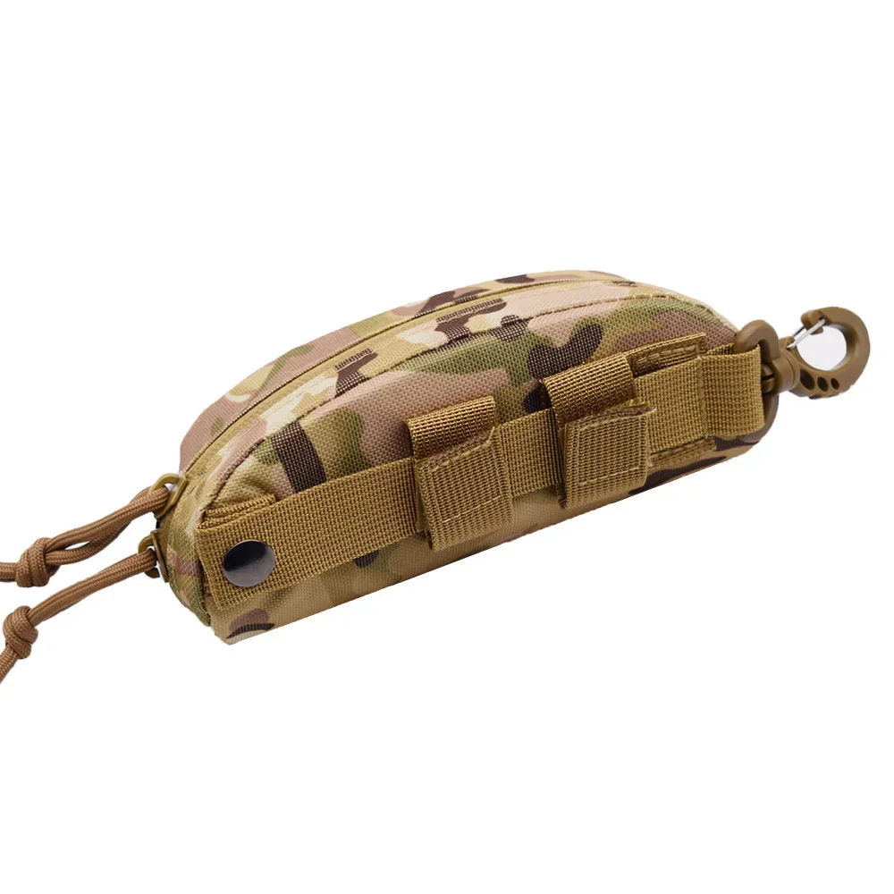 KLASSNUM Brillenetui Outdoor Liebhaber Sonnenbrillenetui Brillenetui Tasche Edc Hüfttasche Utility Army Jagdzubehör Organizer 6