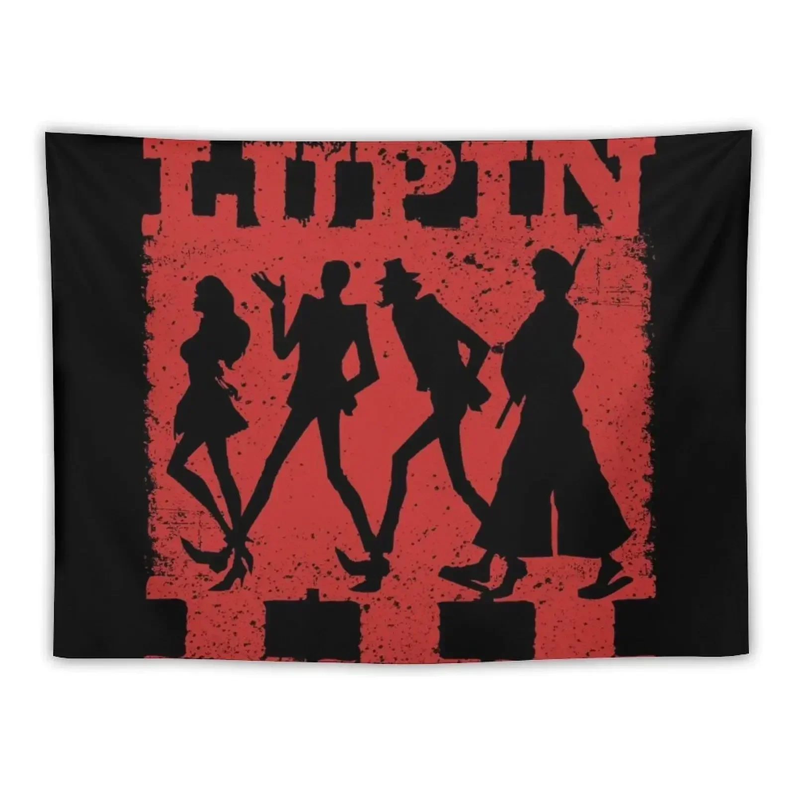 Lupin III Tapestry Wallpaper Bedroom Wall Deco Decoration Home Tapestry