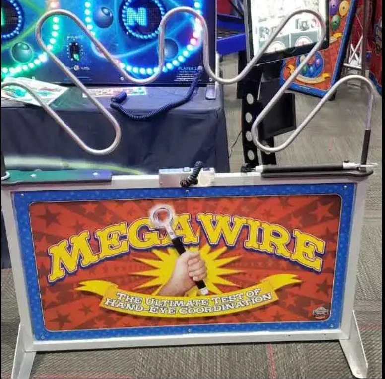 Parque de diversões carnaval desafio jogos reação interativa elétrica mini buzz fio jogo labirinto brinquedo para crianças