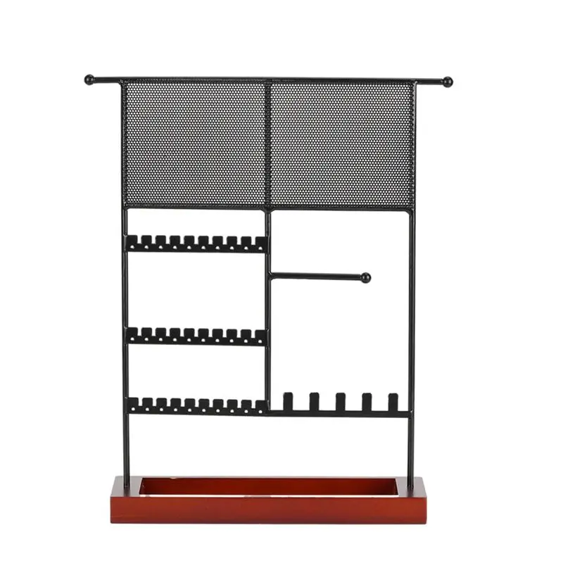 

A95D-многофункциональная стойка для ювелирных изделий, стеллаж для хранения сережек, подставка для ювелирных изделий, серьги, ожерелья, кольца, подставка для ювелирных изделий