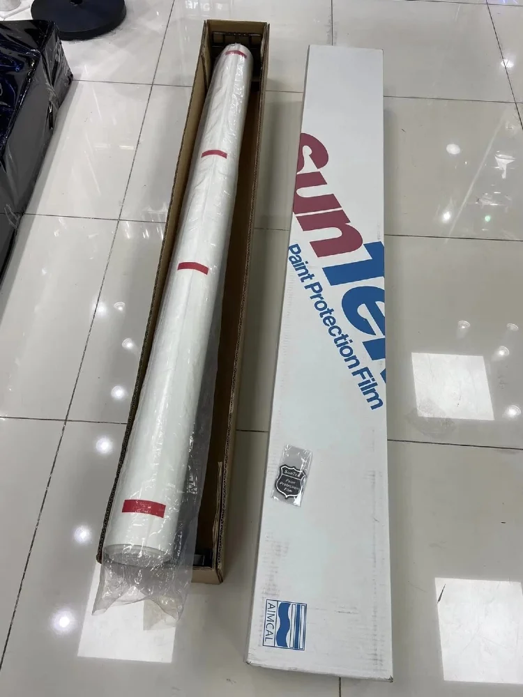 

9.5Mil Thick TPU PPF High Gloss Suntek Original Paint Protection Film Anti Scratch Self Repair Chemical Resistance Car Wrap