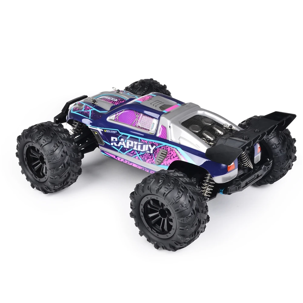 16101 1:16 38KM/H 4WD RC Car With LED Light 2.4G Remote Control Cars High Speed Drift Monster Truck for Kids Children Boys Gifts