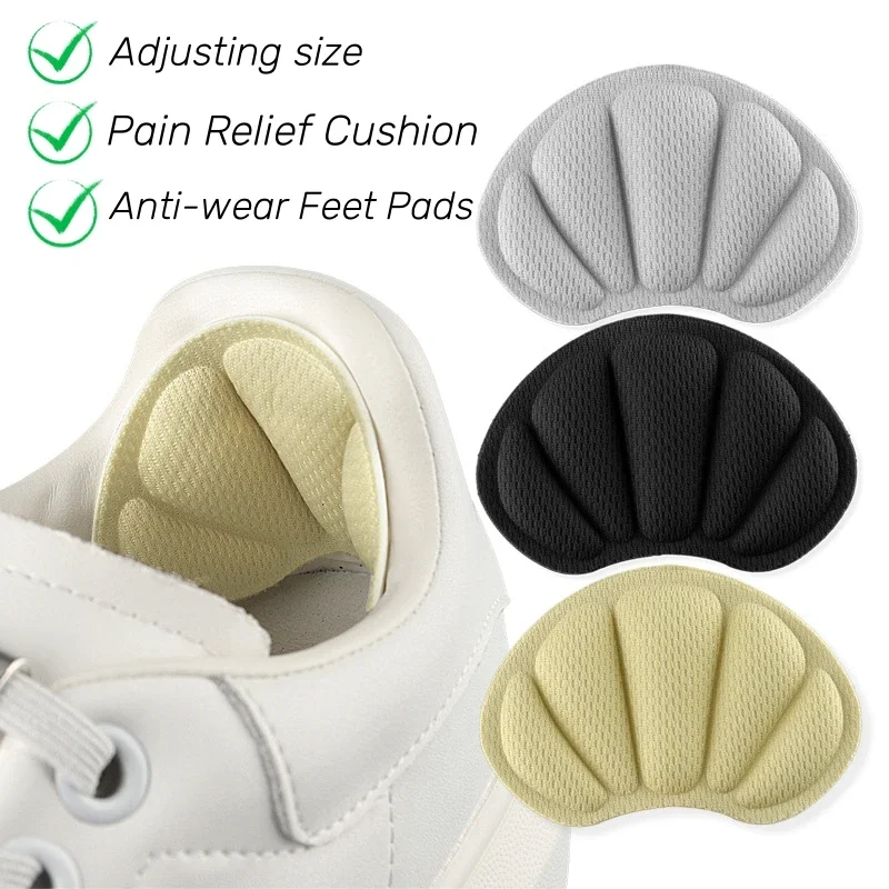 Insoles Heel Pads Lightweight for Sport Shoes Adjustable Size Back Sticker Antiwear Feet Pads Heel Insoles Insert Cushion