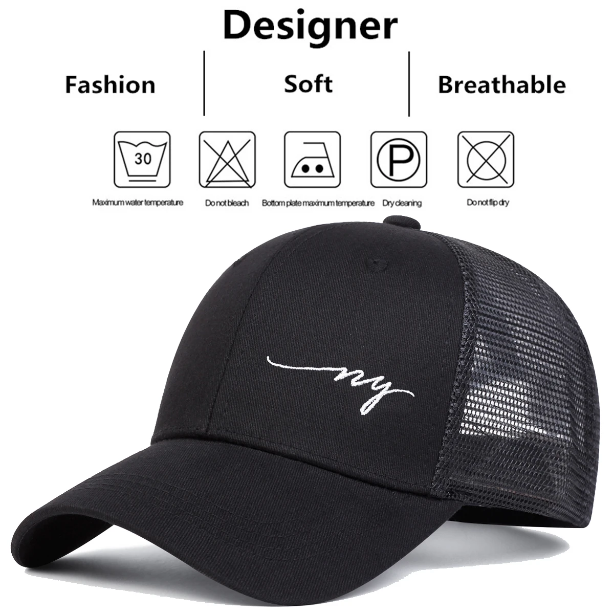 قبعات بيسبول مطرزة بحروف صغيرة للجنسين ، قبعات كاجوال قابلة للتعديل ، قبعة واقية من الشمس ، خارجية ، ربيع وخريف #6
