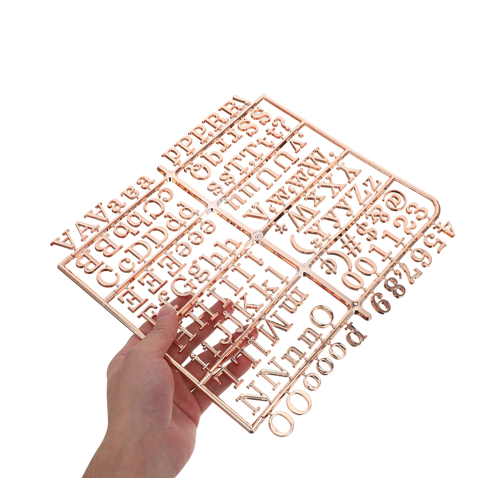 

Plastic Letterboard Letters Including Felt Board Letters Gold Numbers Symbols Magnetic for School Classroom Office