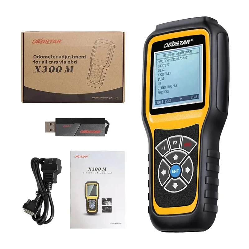 

OBDSTAR X300M Cluster Calibrate Special for Adjustment Tool and OBDII Supported for Benz for Reset Mileage