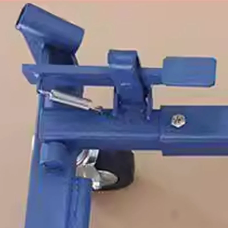 Portable Car Lifter Wheeled Transport Jack 4-Wheel Alignment Lever-Style Car Transport Cart Portable Car Tire Skid Transport Too