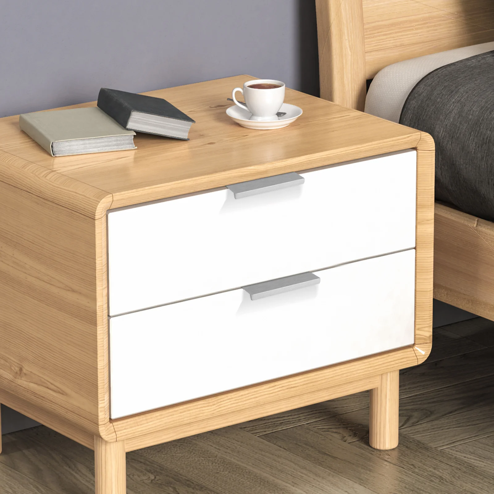 

10 шт., ручки для скрытого ящика, плоские ручки для пальцев шкафа для кухонного шкафа, комода, алюминиевая кромка, мебельная фурнитура