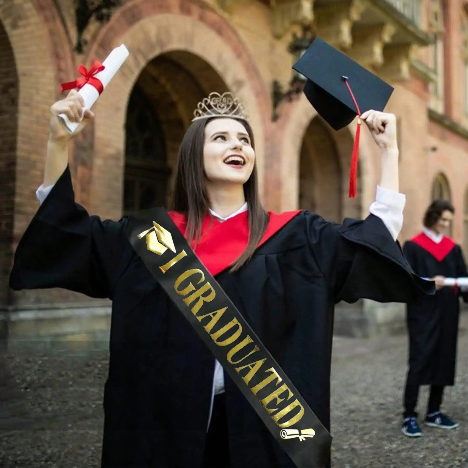 2026 Graduation Sash Class of  Graduation Congrate Grad Photobooth Graduation Party Supply for Graduation Party Decorations view 4
