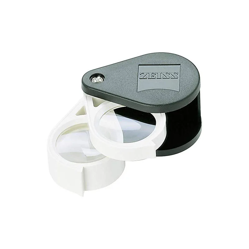 

Немецкая карманная лупа D36, 9x, двойная плалатическая ахроматическая линза, 3x + 6x, увеличительная складная лупа для ювелиров, оценка ювелирных изделий