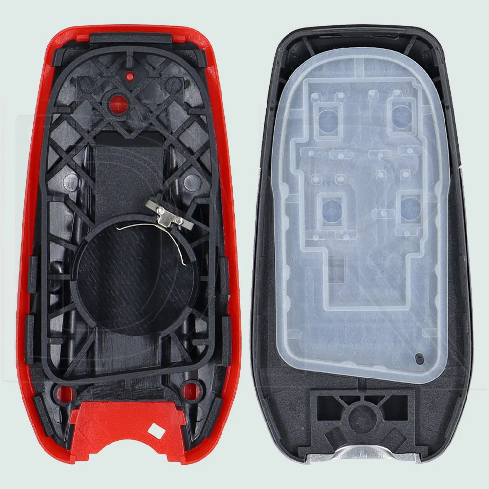 DR Replacement 4 Button Keyless Go Smart Car Remote Key Shell Case For Ferrari 458 588 488GTB LaFerrari No LOGO