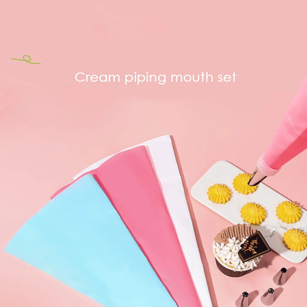 Cake Tools Kit Home Mancraftship DIY Tool Accessories With 24pcs Stainless Steel Frosting Tips Set