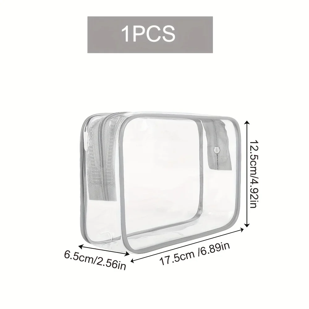Clear Bags, Clear Bags Small Bags Portable Travel Toiletry Bags Organizer，University Student Storage Bag
