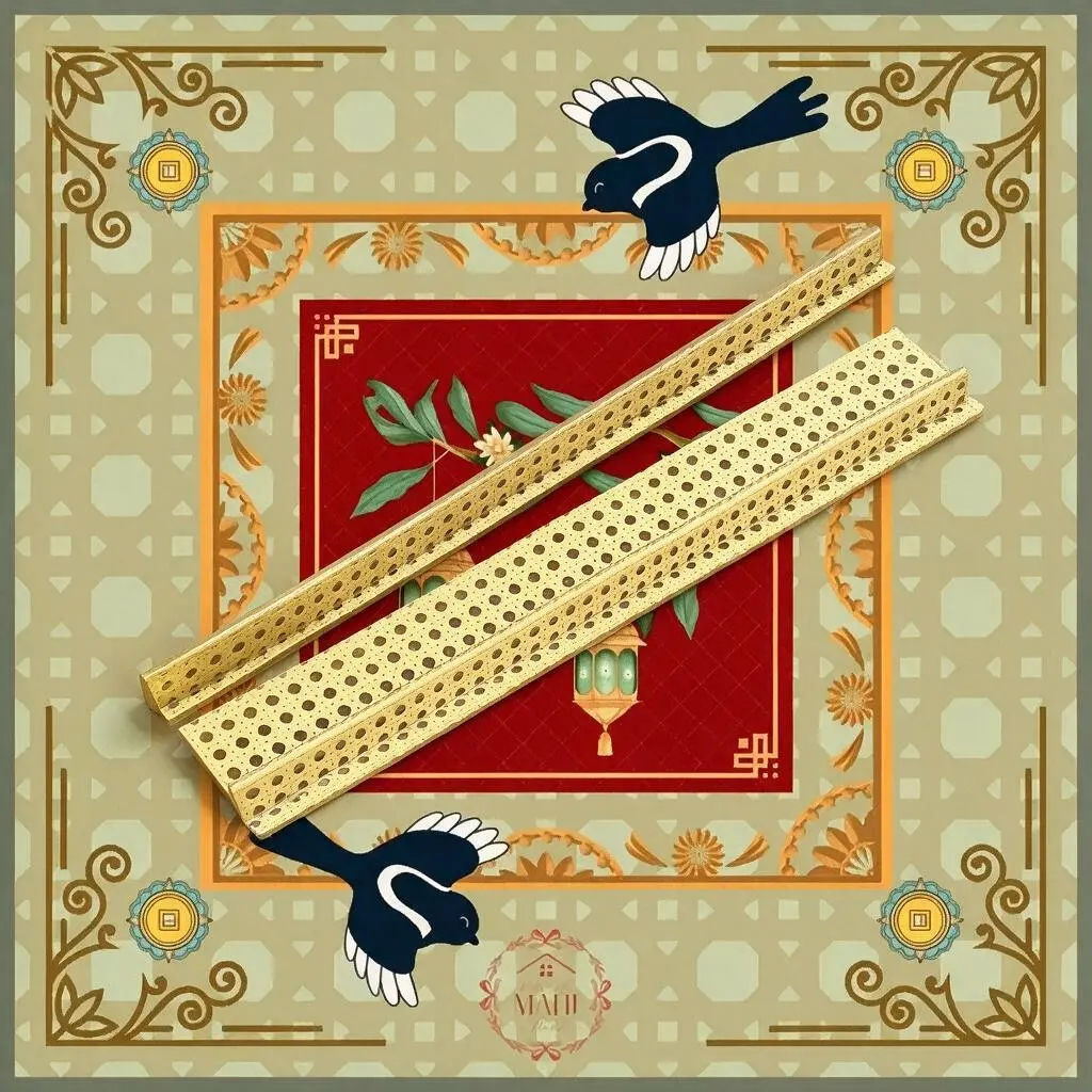 Luxury American Mahjong Rack Pusher Set, 4 Pcs, Acrylic Cane Rattan Weave Wicker, Magnetic, Elegant Design, Ready to Ship