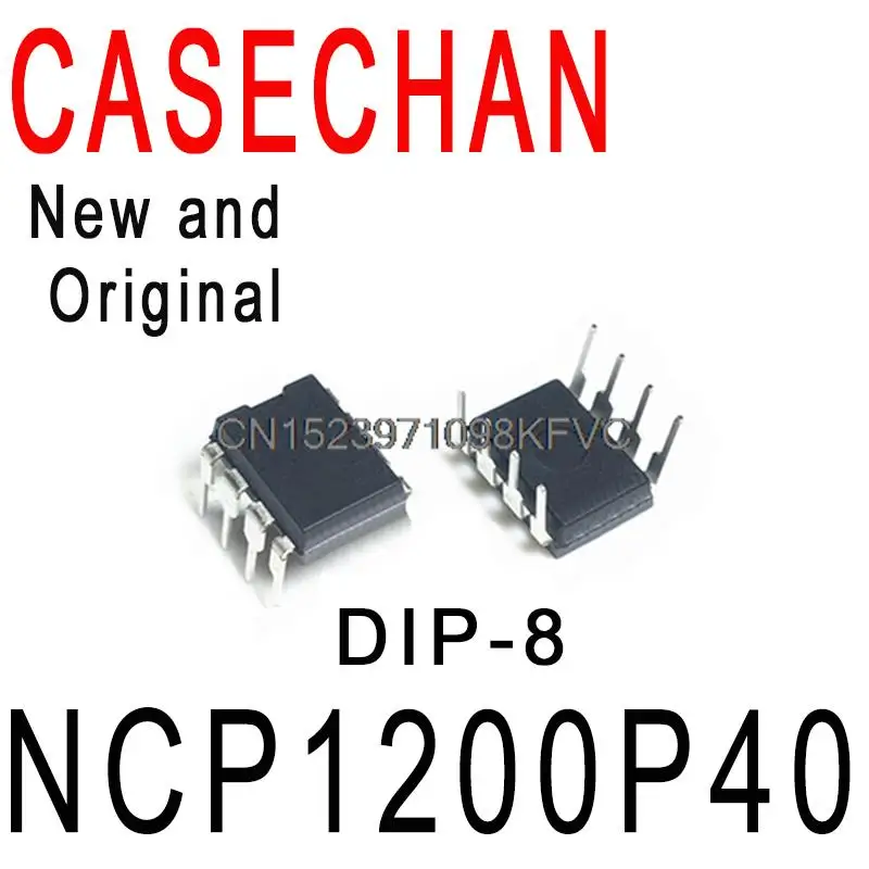 5PCS New and Original 1200AP40 1200P40 DIP-8 Power Management Chip In Stock IC NCP1200P40